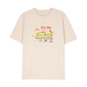 Maison Kitsuné Herr T-shirts & Polos Kollektion Beige, Herr