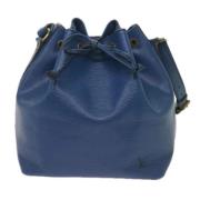 Louis Vuitton Vintage Pre-owned Laeder louis-vuitton-vskor Blue, Dam