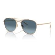 Oliver Peoples Stiliga 'Rivetti' Solglasögon i Guld Yellow, Unisex