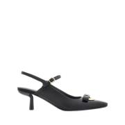 Salvatore Ferragamo Elegant Svart Ophelia Klänning Black, Dam