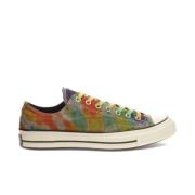 Converse Tie Dye Plaid Sneakers Multicolor, Dam