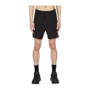 Ostrya Flex Casual Vandringsshorts Black, Herr