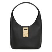 Salvatore Ferragamo Handbags Black, Dam