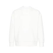 Neil Barrett Vit Thunderbolt Sweatshirt White, Herr