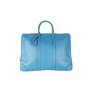 Louis Vuitton Vintage Pre-owned Laeder louis-vuitton-vskor Blue, Dam