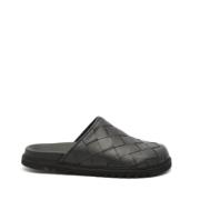 Copenhagen Shoes Svart Läder Flätad Sandal Black, Dam