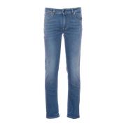 Re-Hash Blå Denim 5-Ficka Jeans Blue, Herr