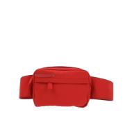 Prada Vintage Pre-owned Nylon prada-vskor Red, Dam