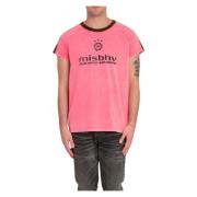 Misbhv Vintage Washed Tee Pink, Herr