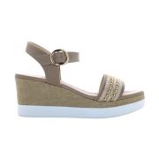 Nerogiardini Kilklack Sandaler för Kvinnor Beige, Dam