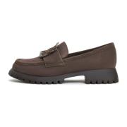 Cesare Gaspari Lyxiga Platform Loafers - Brun Brown, Dam