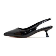 Cesare Gaspari Svarta Stiletto Högklackade Pumps Black, Dam