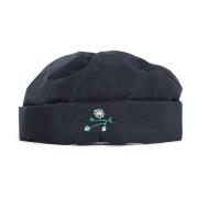 Diomene Rosbroderad Beanie Mössa Black, Herr