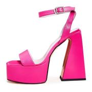 Cesare Gaspari Rosa High-Heeled Elegance Sandaler Pink, Dam