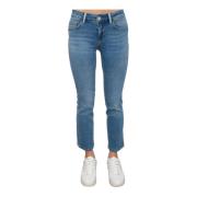 Liu Jo Blå Denim Regular Fit Jeans Blue, Dam