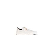 Officine Creative Lädersneakers med Gummisula Beige, Herr