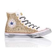 Converse Handgjorda Vita Guld Sneakers Multicolor, Dam