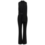 Guess Svart Svasata Jumpsuit Black, Dam