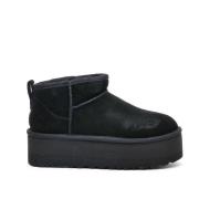 UGG Svart Mocka Plattform Boot Black, Herr