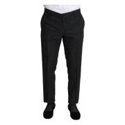 Dolce & Gabbana Suit Trousers Black, Herr