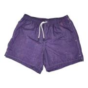 Gran Sasso Lila Strand Shorts Lättvikt Snabbtorkande Purple, Herr