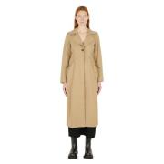 Wynn Hamlyn Cinch Trench Coat Beige, Dam