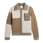 Axel Arigato Patchwork tröja Beige, Herr