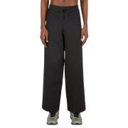 Byborre Grafisk Stickad Track Pants Blue, Herr