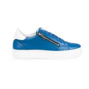 Antony Morato Italienska Lädersneakers Blue, Herr