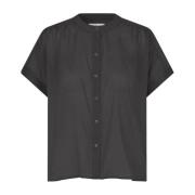 Lollys Laundry Elegant Mayall Blus Svart Black, Dam