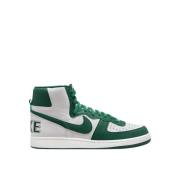 Nike Retro Basketball Color-Block Sneakers Green, Herr