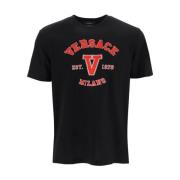 Versace Svart T-shirt - Regular Fit - Passar för alla temperaturer - 1...