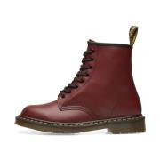 Dr. Martens Originala 1460 Körsbärsröda Stövlar Red, Herr