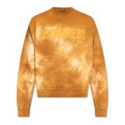 Dsquared2 Sweatshirt med logotyp Brown, Herr