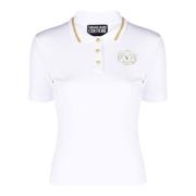 Versace Jeans Couture Stilfull Polo Skjorta Kollektion White, Dam