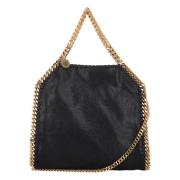 Stella McCartney Guld Kedja Mini Tote Väska Black, Dam