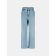 Guess Hög Wide Jeans Blue, Dam