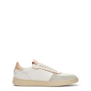 Stuart Weitzman Modern Sneaker i Blandade Material White, Dam