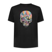 PS By Paul Smith Tryckt T-shirt Black, Herr