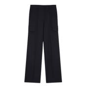 Stella McCartney Wide Trousers Blue, Dam