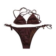 The Attico Stilren Bikini för Strandälskare Brown, Dam