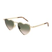 Saint Laurent Women`s Accessories Sunglasses Metallic Ss28 Yellow, Dam