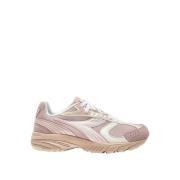 Diadora Rosa Sneakers Elegant Damstil Pink, Dam