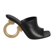 Salvatore Ferragamo Sandals Black, Dam