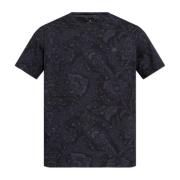 Etro Bomull t-shirt Blue, Herr