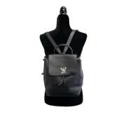 Louis Vuitton Vintage Pre-owned Laeder ryggsckar Black, Dam