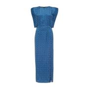 MVP wardrobe Juan LES Pins Dress Blue, Dam