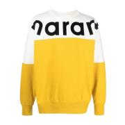 Isabel Marant Howley Sweat Tröjor/Stickat Yellow, Herr