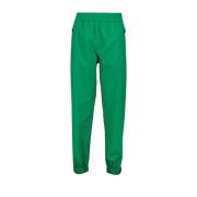 Moncler Joggingbyxor Rak Passform Elastiska Manschetter Green, Dam