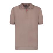 Kiton Herr Beige T-shirts Polos Ss24 Beige, Herr